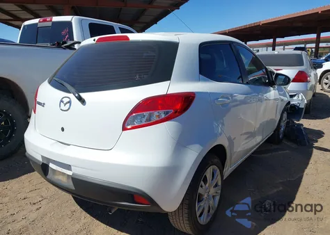2014 Mazda Mazda2 Sport из США, поврежденный, VIN JM1DE1KZ0E0173268